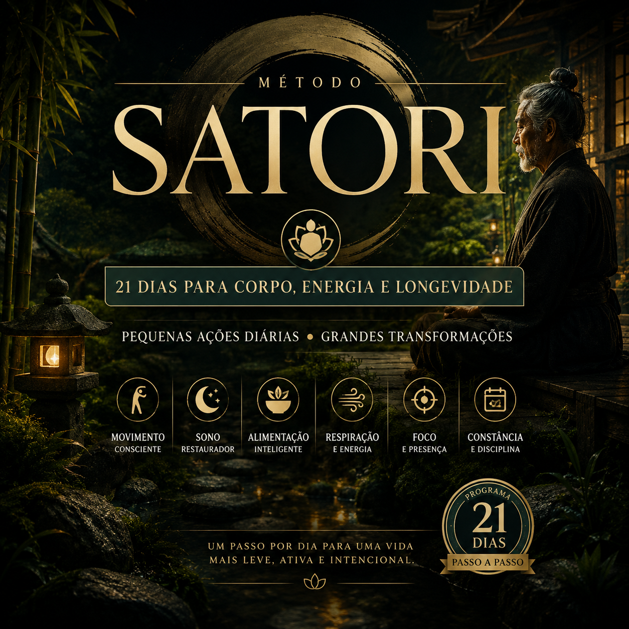 Método Satori — 21 Dias para Corpo, Energia e Longevidade